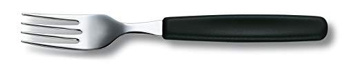 Victorinox Swiss Classic, Professionaalne Lauanõude Komplekt, 24-osaline, Eriti Terav Tera, Laineäär, 11 cm, Roostevaba Teras, Must – pakend ja tarvikud