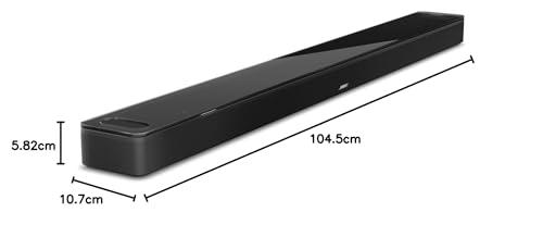 Bose Smart Ultra Soundbar Dolby Atmosega, Alexa, juhtmevaba Bluetooth-KI, ruumiline heli teleritele, must – pilt 8