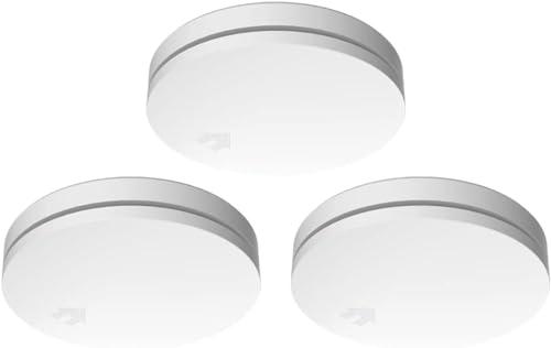 ELRO FS4610 | 3-osaline suitsuandurite komplekt | Maailma õhem suitsuandur | 10-aastane aku | Vastab Euroopa standardile EN14604 | Valge | Komplekt 3 tk