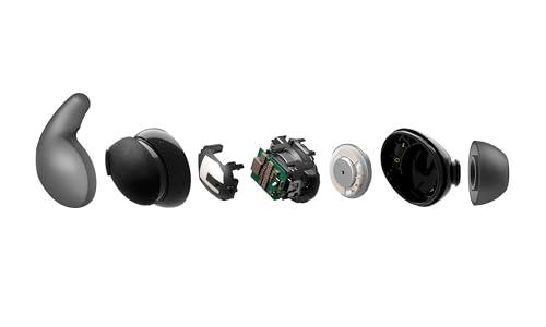 Sony LinkBuds Fit – Tõeliselt juhtmevabad mürasummutavad Bluetooth-kõrvaklapid – Mugav kogu päeva, IPX4, ümbritseva heli režiim, 21h aku kestvus, multipoint-ühendus, iOS & Android – Must – pilt 25