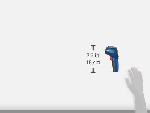 TFA Dostmann HALLITUSE DETEKTOR Infrapuna-Termomeeter Taupunktmõõtmise ja Topeltlaserviisriga, Sinine, L110 x B72 x H240 mm – pilt 7