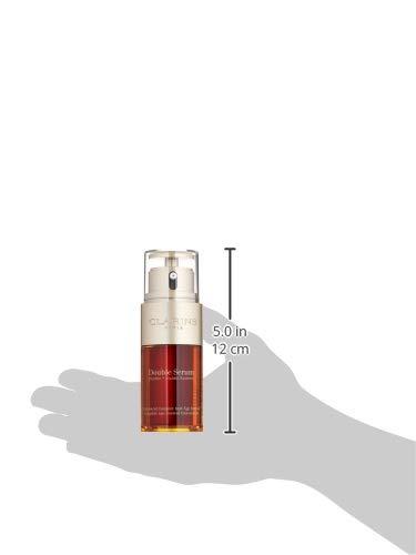 CLARINS DOUBLE SERUM [ HYDRIC + LIPIDIC SYSTEM ] TÄIELIK VANANEMISVASTANE KONTsentraat, 50 ml – kasutusnäide