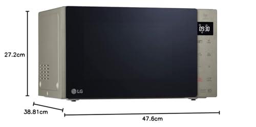 LG Electronics MH6535NBS mikrolaineahi grilliga | Smart Inverter tehnoloogia | 1000 W | 25 L | 32 automaatprogrammi | Digitaalne ekraan – lisavaade