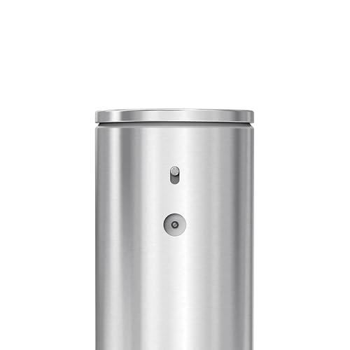 simplehuman 266 ml sensorseebidosaator (2024 mudel), taaslaetav automaatne vedelseebidosaator, muudetav doseerimine, tilgavaba ventiil, IP67 veekindel, harjatud roostevaba teras, ST1082 – kasutusnäide