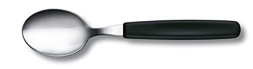 Victorinox Swiss Classic, Professionaalne Lauanõude Komplekt, 24-osaline, Eriti Terav Tera, Laineäär, 11 cm, Roostevaba Teras, Must – kasutusnäide