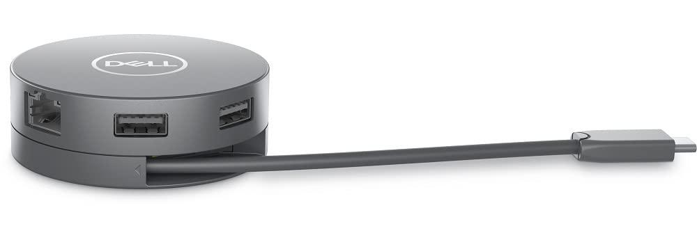 Dell DA305 mobiilne adapter dokkimisjaam 2xUSB 3.1/HDMI/VGA/DisplayPort/USB-C/Ethernet passiivne hall – kasutusnäide