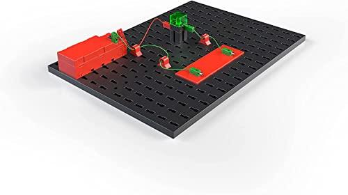 fischertechnik 559883 PROFI E-tronic – Elektroonikakomplekt lastele alates 9. eluaastast, eksperimentide komplekt transistorite ja kondensaatoritega, arendab tehnilist arusaama, must – pilt 13