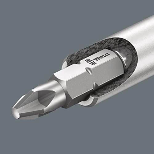 Wera 05004281001 8009 Zyklop Pocket Set 2, narrede komplekt, 17-osaline, must-roheline – pilt 12