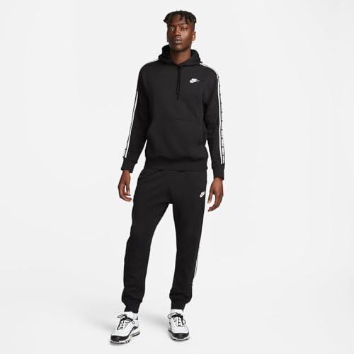 Nike meeste Club treeningülikond, must/valge, L EU – detailne vaade