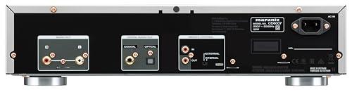 Marantz CD6007 HiFi CD-mängija, CD-de ja CD-R/RW taasesitus, USB, kõrvaklappide võimendi, hõbe-kuld, CD6007/N1SG – detailne vaade