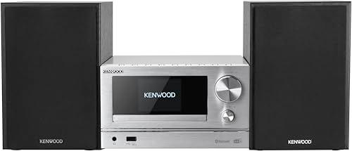 KENWOOD M-7000S-S – Nutikas mikromuusikakeskus internetiraadio, DAB+, CD/USB ja audiovoogedastusega, hõbedane