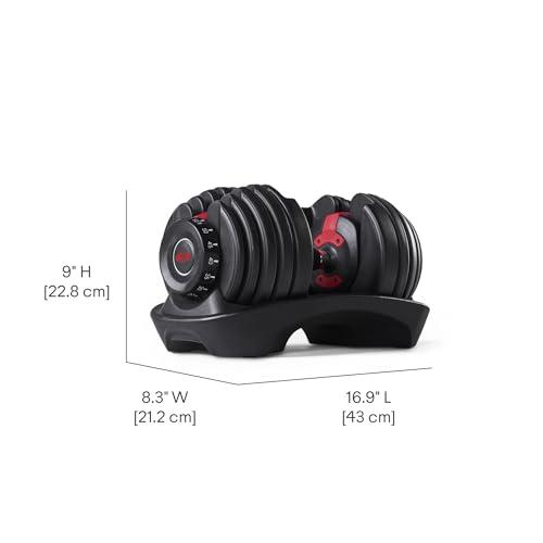 Bowflex Unisex Täiskasvanute SelectTech 552i Hantel, Must/Punane, Üks suurus EU – pilt 13