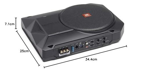 JBL BassPro SL2 aktiivne auto subwoofer – kompaktne auto bassikast 200mm (8-tolline) ja 125W võimendi, must – pilt 9