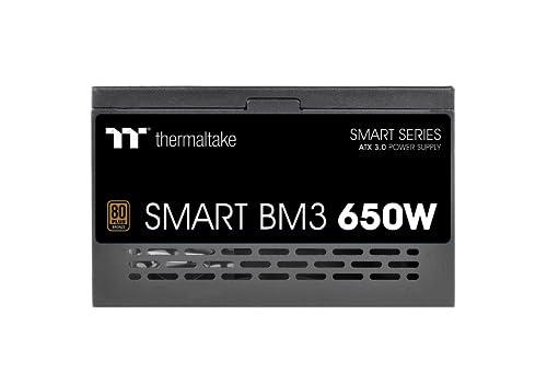 Thermaltake Smart BM3 650W toiteplokk, poolmodulaarne, 80Plus Bronze, PCIe Gen 5 – kasutusnäide