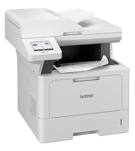 Brother MFC-L5710DW 4-ühes multifunktsionaalne printer must-valge (A4, 48 lk/min, 1200×1200 DPI, LAN, WLAN, Duplex-ADF, 250-leheline paberikassett) valge/hall – pilt 6