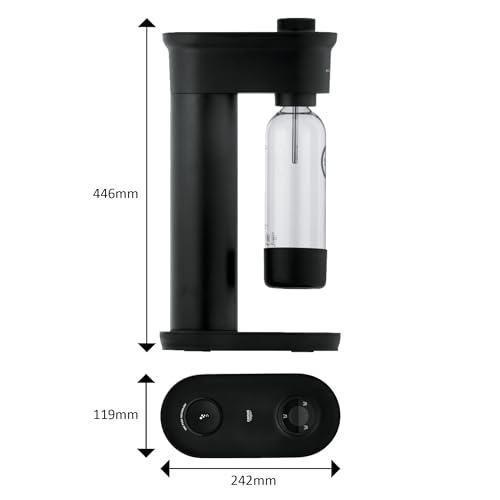 GROHE Blue FIZZ Advanced mullivee valmistaja CO2 ekraaniga, must – pilt 10