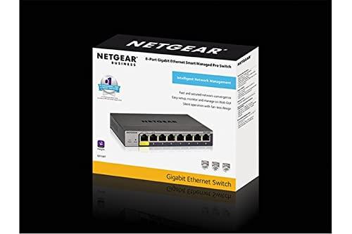 Netgear GS108Tv3 Smart Pro 8-Port Gigabit Hallatav Võrgulüliti – kasutusnäide