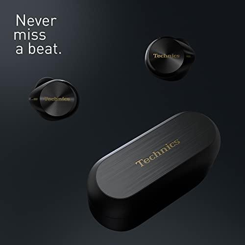 Technics EAH-AZ80E-K juhtmevabad kõrvaklapid mürasummutusega, MultiPoint Bluetooth 3 seadmele, mugavad in-ear klapid, juhtmevaba laadimine, must – pilt 16