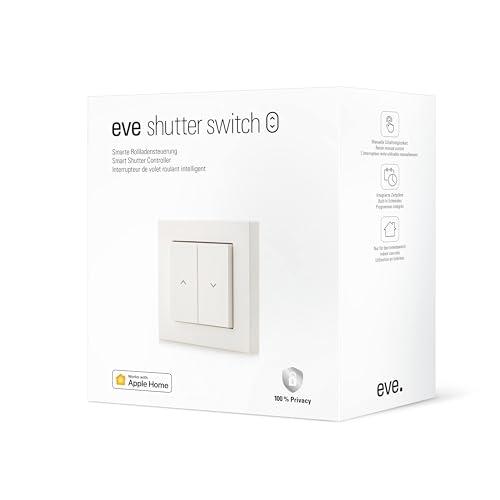 Eve Shutter Switch (Apple Home) – Nutikas ruloo juhtimine ajakavade, adaptiivse varjutuse ja Siri hääljuhtimisega – pilt 9