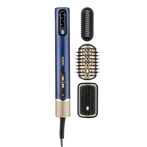 BaByliss Air Wand, 3-ühes föön, sirgendaja ja soenguviimistlus, ioontehnoloogia, kiire digitaalne mootor, 3 otsikut, ei kahjusta juukseid, AS6553E