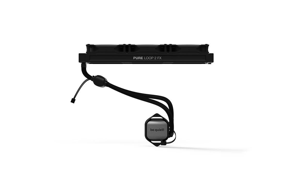 be quiet! Pure Loop 2 FX 360mm, universaalne vesijahuti, 3x Light Wings 120mm PWM suure kiirusega ventilaatorid, 18 ARGB-LED-i, valgustatud jahutusplokk, ARGB-PWM jaotur, BW015 – lisavaade