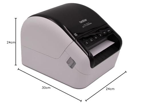 Brother Etiketiprinter QL-1110NWBc, Must/Valge – pilt 7