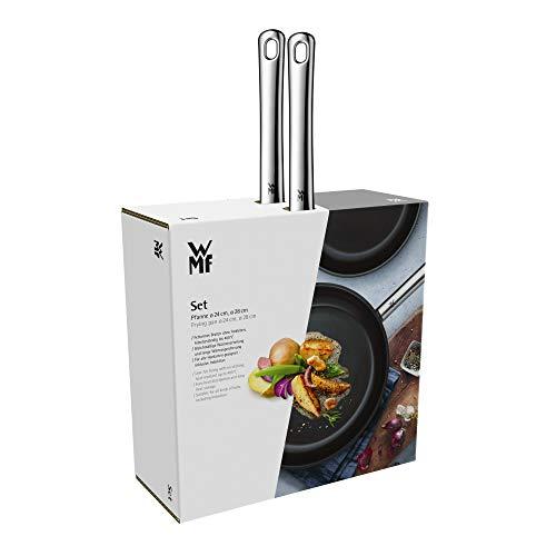 WMF Devil pannide komplekt, 2-osaline, praepann induktsioonile 24 cm ja 28 cm, Cromargan roostevaba teras kate, keraamiline mittenakkuv pind, ahjukindel – pilt 9
