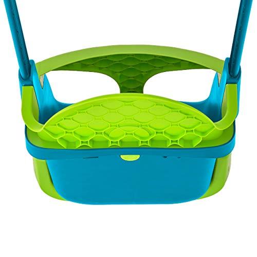 TP Toys TP900 Monate 4-ühes reguleeritav Quadpod beebikiik alates 6 kuust kuni 8-aastastele lastele, roheline-sinine, universaalne suurus – pilt 11