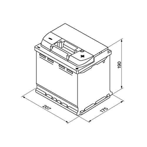 Bosch Automotive S4002 Autoaku 52A/h-470A – detailne vaade
