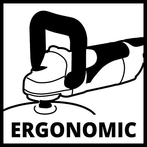 Einhell poleerimis- ja lihvimismasin CC-PO 1100/1E (1.100 W, kuni 3.500 p/min, elektrooniline kiirusregulatsioon, spindlilukk, takjakinnitus, sisaldab 1x vahtkatet, 2x sünteetilist poleerimiskatet, lihvpaberid) – pilt 11