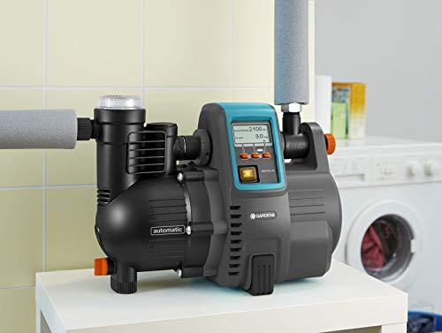 Gardena Comfort koduveepump 5000/5E LCD: veepump LC-ekraaniga, energiasäästlik, vooluhulk 5000 l/h, 1300W mootor termokaitselülitiga, kuivalt töötamise kaitse (1759-20) – pilt 11