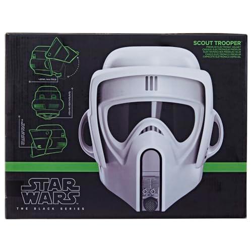 Star Wars The Black Series Scout Trooper elektrooniline kiiver – Jedi tagasitulek, täiskasvanutele – pilt 6