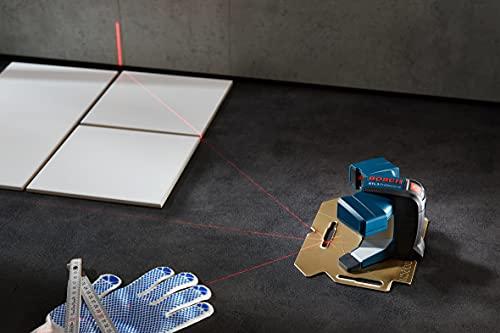 Bosch Professional GTL 3, 20 m tööulatus, IP54 tolmu- ja pritsmekindel, joondusplaat, kaitsekott, laser-sihtplaat – pilt 7
