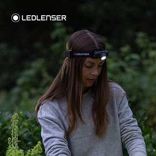 Ledlenser H5R Core pealamp LED, 500 luumenit, laetav liitiumakuga, veekindel IP67, fokuseeritav, sujuvalt hämardatav, Constant Light, valgustuskaugus 200m, USB magnetlaadimiskaabel – pilt 10