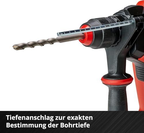Einhell akutoitega puurvasar Herocco 36/28 Power X-Change (Twin-Pack, puurimiseks/vasarpuurimiseks/meiseldamiseks fikseerimisega ja ilma, 3.2 J, harjadeta, SDS+, koos E-Boxiga, ilma aku ja laadijata) – pilt 9