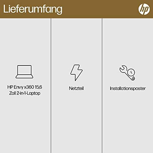 HP Envy x360 2-in-1 Sülearvuti | 15,6″ FHD Puutetundlik Ekraan | AMD Ryzen 7 7730U | 16 GB DDR4 RAM | 1 TB SSD | AMD Radeon Graafika | Windows 11 Home | QWERTZ | Must – pilt 11
