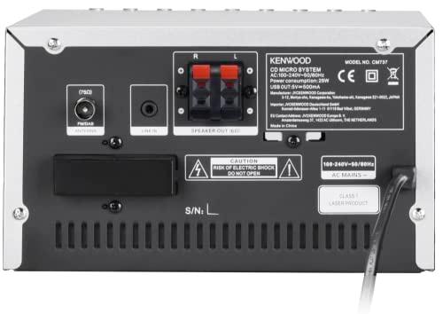 KENWOOD M-7000S-S – Nutikas mikromuusikakeskus internetiraadio, DAB+, CD/USB ja audiovoogedastusega, hõbedane – kasutusnäide
