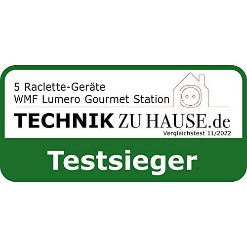 WMF Lumero 3in1 Gurmeejaam 8-le inimesele – Raclette ja Fondue Kombi, elektriline, temperatuuriregulatsioon, valgustus, 1800 W, roostevaba teras – pilt 11