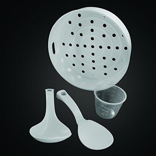 Russell Hobbs Multikeetja [11-ühes: Riisikeetja, Aeglane keetja, Aurutaja, Slow Cooker, Küpsetaja, Jogurtivalmistaja jne.] (5,0 l, digitaalne ekraan, kondensatsioonivastane kaas) 21850-56 – pilt 10