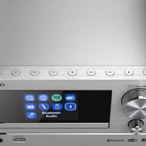KENWOOD M-7000S-S - Nutikas mikromuusikakeskus internetiraadio