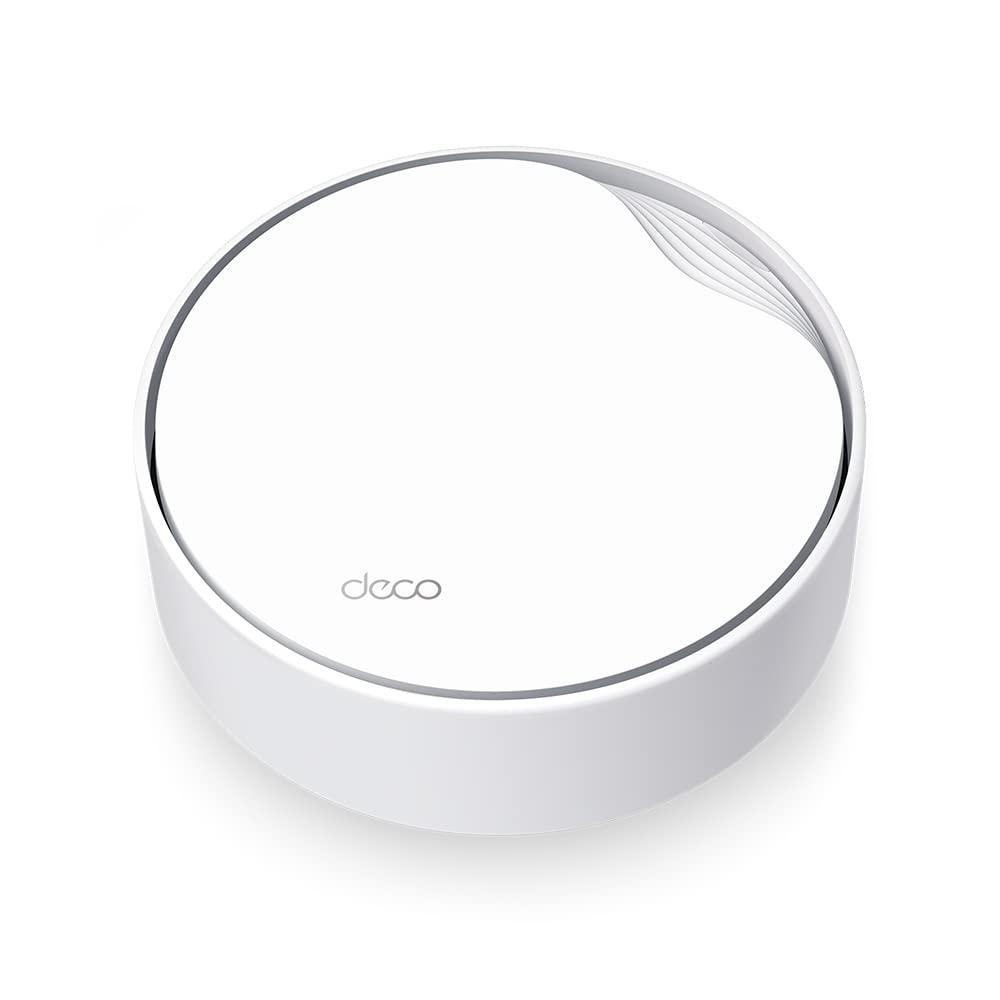 TP-Link Deco X50-PoE Wi-Fi 6 Mesh WLAN Komplekt (1 tk), AX3000 Kaksikribaline Ruuter ja Kordaja (Toetab PoE ja DC toitmist, 2.5G ja 1G port, WPA3, soovitatav 1-2 magamistoaga kodudele)