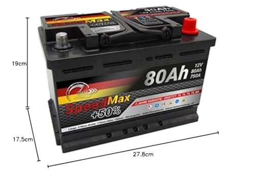 Autobattare Speed Max (80 Ah) – usaldusväärne ja kauakestev jõudlus – pilt 11
