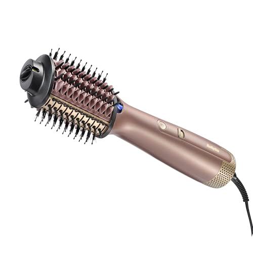 BaByliss Air Power Volume soenguhari – 2-in-1 kuumaõhuhari ja sirgendushari, Anti-Frizz ioontehnoloogia, kauakestev volüüm, professionaalne 1000W föönihari, AS95E