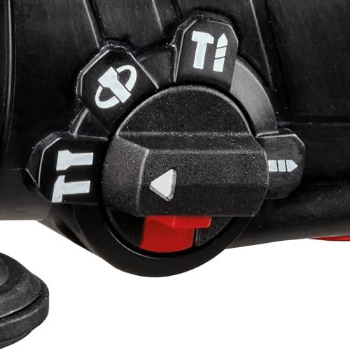 Einhell TC-RH 800 4F puurvasar (800 W, 2.6 J, puurimine + löökpuurimine + meiseldamine fikseerimisega/ilma, pneumaatiline löögimehhanism, SDS-Plus, pidevkäigu lukustus, kaasas E-Box) – pakend ja tarvikud