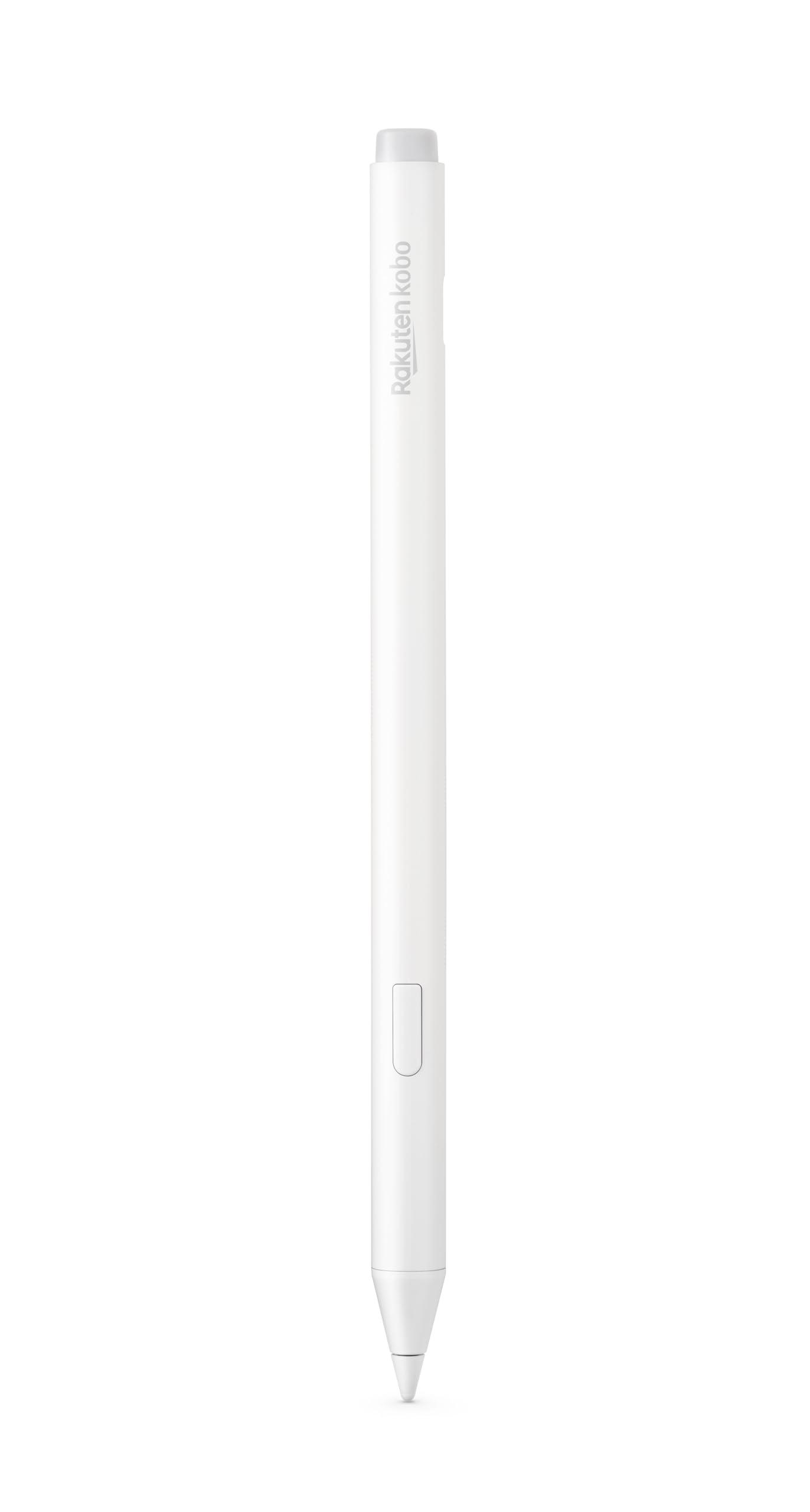 Kobo Stylus 2 | Märkimine, märkmete tegemine ja esiletõstmine | Laetav USB-C kaudu | Ühildub 7-tollise Libra Color eReaderi & Kobo Sage eReaderiga (Valge) – detailne vaade