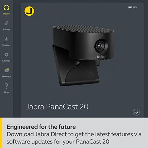 Jabra PanaCast 20 4K videokonverentsikaamera – paindlik isiklik Plug-and-Play veebikaamera tehisintellektiga 4K Ultra-HD, nutika suumi ja valgustuse optimeerimisega – pilt 13