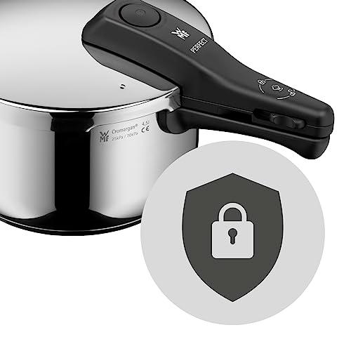 WMF Perfect One Pot kiirkeedupott induktsioon 8,5L, aurupott, suur küpsetussignaal, 2 küpsetusastet, eemaldatav kaanekäepide, Cromargan roostevaba teras – pilt 9