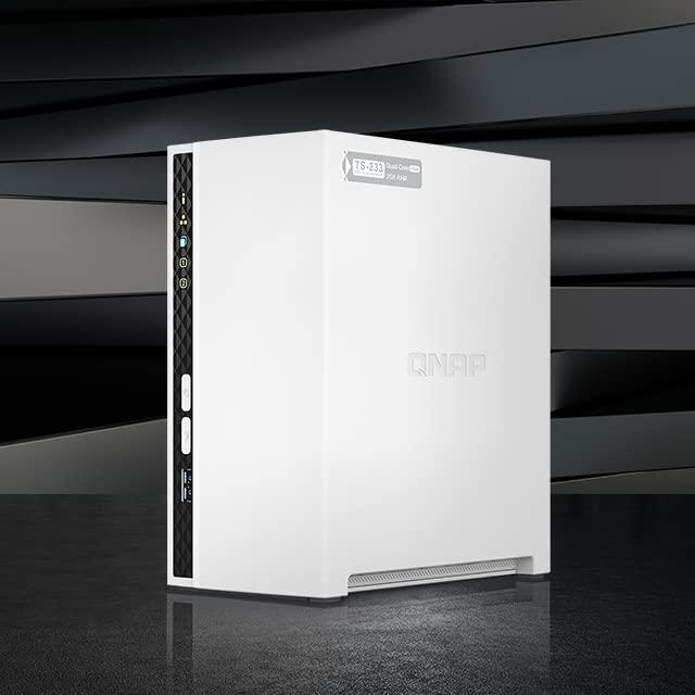 Qnap TS-233 NAS-server – detailne vaade