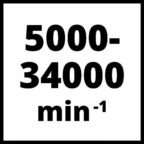 Einhell akuga lihvimis- ja graveerimistööriist TE-MT 18/34 Li Solo Power X-Change (18 V, 92 cm painduv võll, pöörlemiskiiruse reguleerimine, 55-osaline tarvikute komplekt, ilma aku ja laadijata) – pilt 10