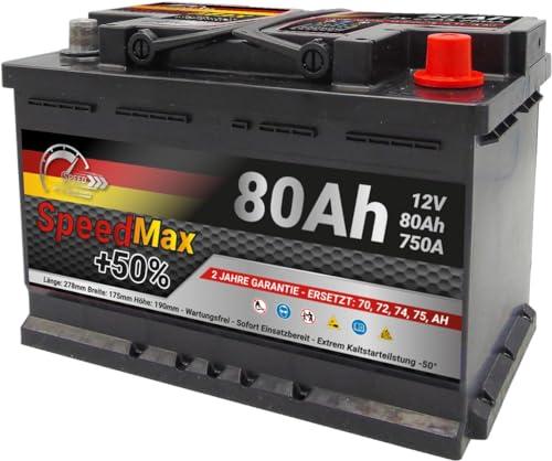 Autobattare Speed Max (80 Ah) – usaldusväärne ja kauakestev jõudlus – pilt 7